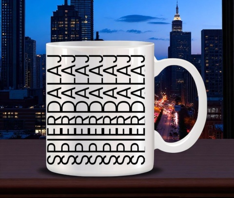 Kubek z ukrytym przekleństwem na śmieszny prezent do pracy na różne okazje