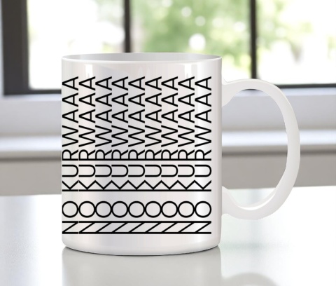 Kubek z ukrytym przekleństwem na śmieszny prezent do pracy na różne okazje