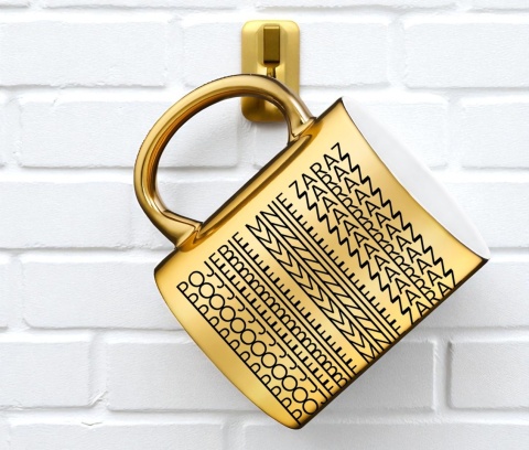 Kubek z ukrytym przekleństwem na śmieszny prezent do pracy na różne okazje