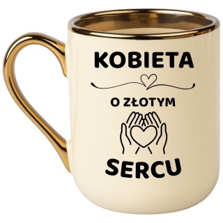 Kubek PREMIUM z dedykacją wyjątkowy elegancki prezent dla KOBIETY