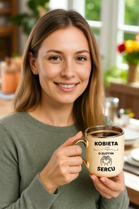 Kubek PREMIUM z dedykacją wyjątkowy elegancki prezent dla KOBIETY