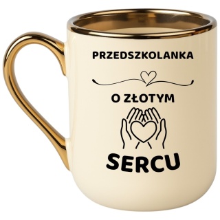 Kubek PREMIUM z dedykacją wyjątkowy elegancki prezent dla PRZEDSZKOLANKI