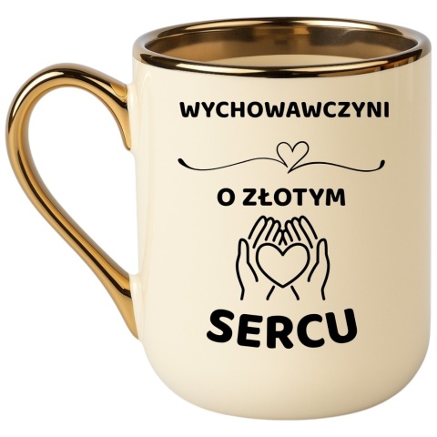 Kubek PREMIUM z dedykacją wyjątkowy elegancki prezent dla WYCHOWAWCZYNI