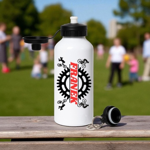 Bidon z nadrukiem Butelka na wodę Trening Sport Szkoła z Imieniem