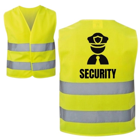 Kamizelka odblaskowa imprezowa premium na imprezę wieczór kawalerski