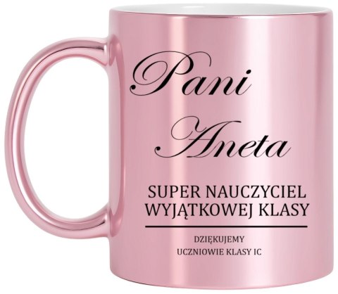 Kubek premium z imieniem prezent Dzień nauczyciela wychowawczyni