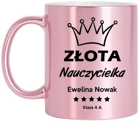 Kubek premium z imieniem prezent Dzień nauczyciela wychowawczyni