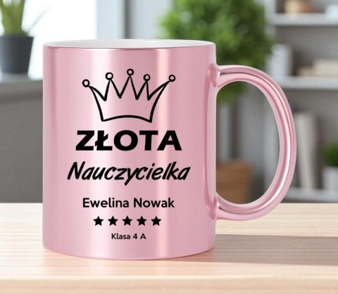 Kubek premium z imieniem prezent Dzień nauczyciela wychowawczyni