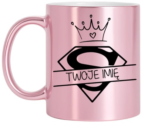 Kubek prezent dla dziewczyny koleżanki z imieniem urodziny Dzień Kobiet