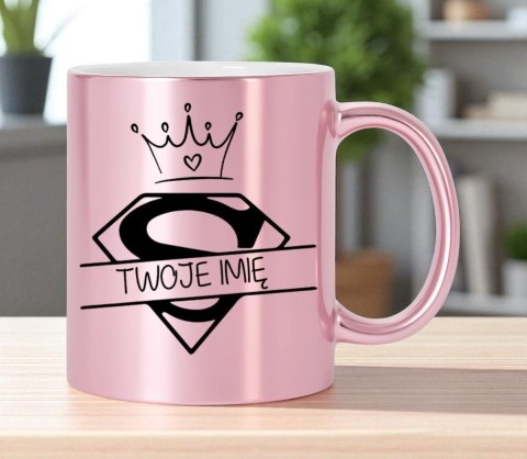 Kubek prezent dla dziewczyny koleżanki z imieniem urodziny Dzień Kobiet