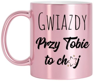 Kubek złoty premium prezent dla żony koleżanki dziewczyny urodziny