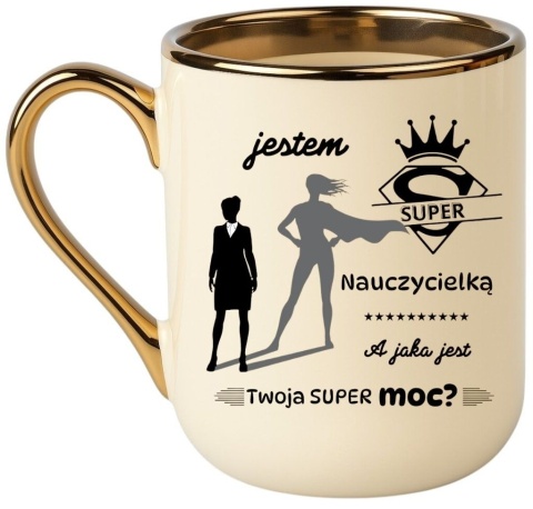 Kubek PREMIUM oryginalny prezent dla NAUCZYCIELKI WYCHOWAWCZYNI PEDAGOGA