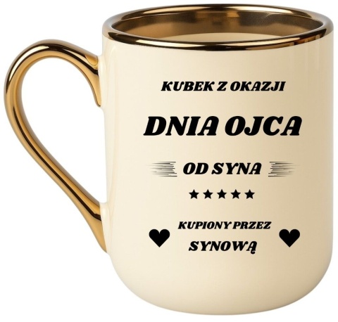 Kubek PREMIUM oryginalny prezent dla TATY TEŚCIA upominek Tata