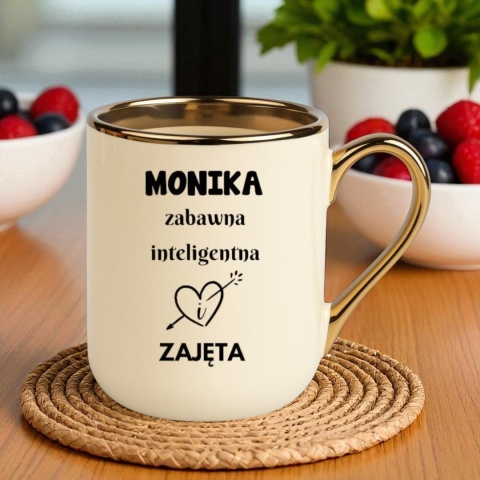 Kubek PREMIUM prezent dla KOLEŻANKI PRZYJACIÓŁKI z imieniem oryginalny upominek