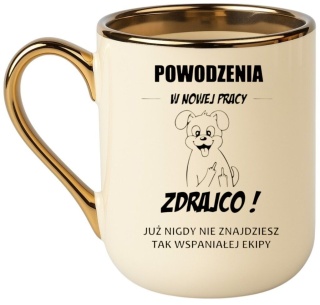 Kubek PREMIUM prezent na pożegnanie kolegi koleżanki zakończenie pracy