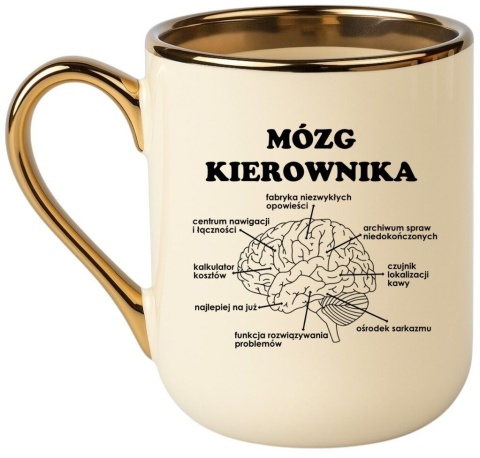 Kubek PREMIUM śmieszny prezent dla KIEROWNIKA SZEFA DYREKTORA PREZESA