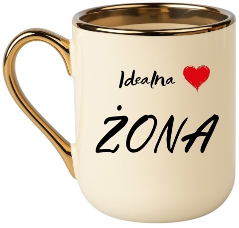 Kubek PREMIUM śmieszny prezent dla ŻONY MAMY upominek Żona Mama