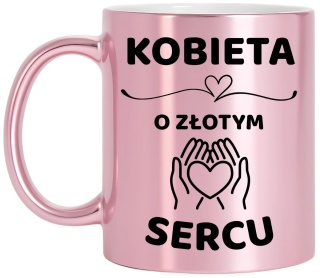 Kubek różowy z dedykacją wyjątkowy prezent dla KOBIETY MAMY KOLEŻANKI