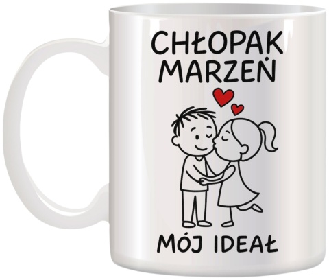 Kubek z nadrukiem prezent Dzień CHŁOPAKA dla kolegi urodziny różne wzory