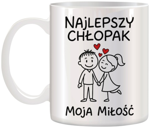 Kubek z nadrukiem prezent Dzień CHŁOPAKA dla kolegi urodziny różne wzory