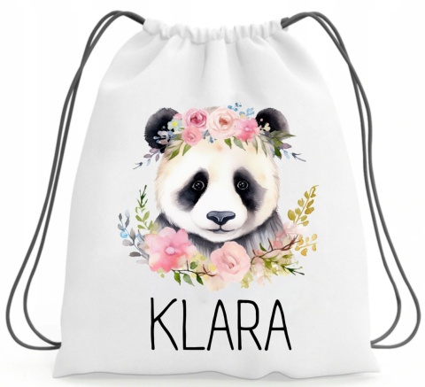 Plecak z imieniem worek do szkoły przedszkola na buty kapcie