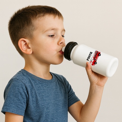 Zestaw bidon i plecak z imieniem dziecka worek do szkoły buty kapcie wzory