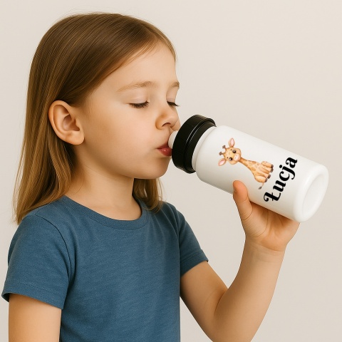 Zestaw bidon i plecak z imieniem dziecka worek do szkoły buty kapcie wzory