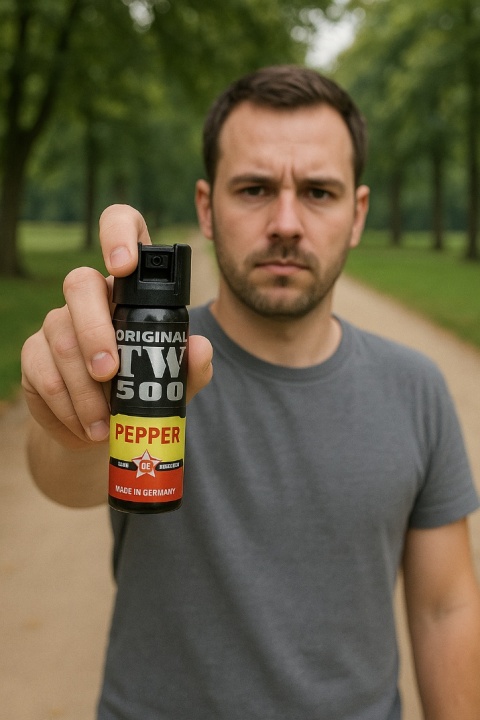 Gaz Pieprzowy Gaz Obronny Gaz Łzawiący Hoernecke TW 500 Strumień 63 ml