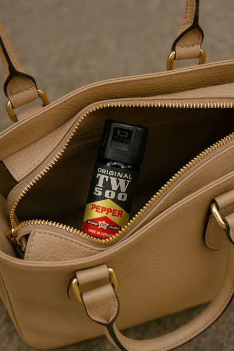 Gaz Pieprzowy Gaz Obronny Mocny Niemiecki Hoernecke TW500 Chmura OC10% 40ml