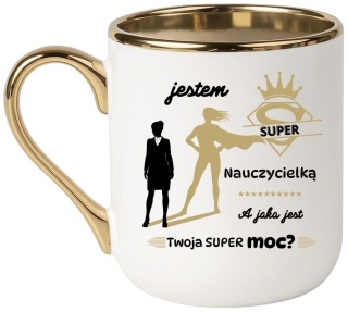 Kubek PREMIUM oryginalny prezent dla NAUCZYCIELKI WYCHOWAWCZYNI PEDAGOGA