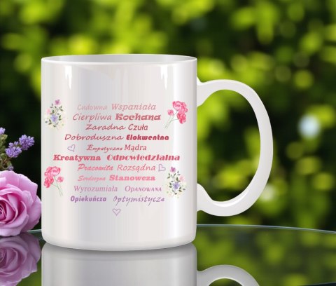 KUBEK PREZENT DZIEŃ NAUCZYCIELA WYCHOWAWCY NAUCZYCIELKI Z IMIENIEM