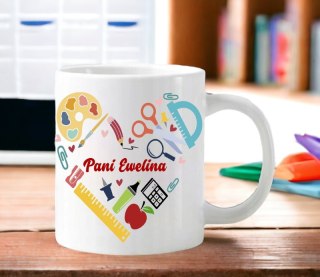 KUBEK Z IMIENIEM PREZENT NA DZIEŃ NAUCZYCIELA WYCHOWAWCY PRZEDSZKOLANKI