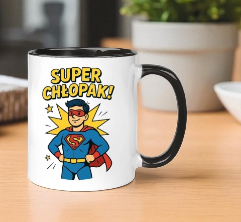 Kubek z nadrukiem prezent Dzień CHŁOPAKA dla kolegi chłopca urodziny wzory