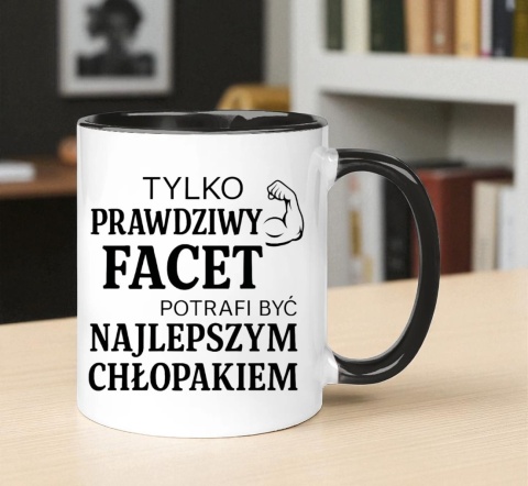 Kubek z nadrukiem prezent Dzień CHŁOPAKA dla kolegi urodziny różne wzory