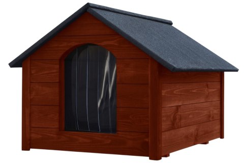 BUDA DREWNIANA OCIEPLANA DLA PSA PREMIUM XL DUŻA 103x71x85 PALISANDER