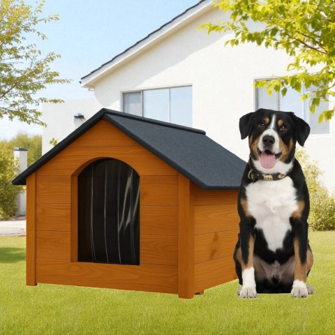 BUDA DREWNIANA OCIEPLANA DLA PSA PREMIUM XL DUŻA 103x71x85 PINIA