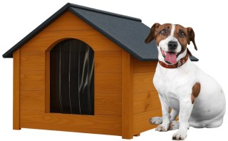 BUDA DREWNIANA OCIEPLANA DLA PSA PREMIUM L ŚREDNIA 85x60x60 PINIA