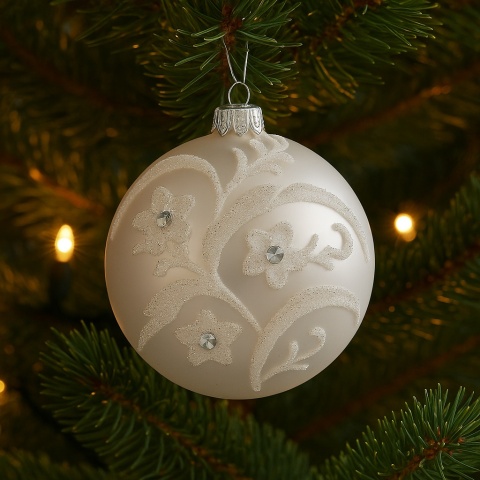 Bombka choinkowa zawieszka ozdoba świateczna COLIN 10cm