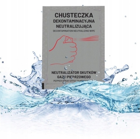 CHUSTECZKA NEUTRALIZUJĄCA GAZ PIEPRZOWY DEKONTAMINACYJNA