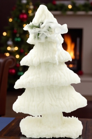 Figurka dekoracyjna choinka 48cm ozdoba dekoracja świąteczna