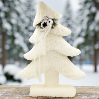 Figurka dekoracyjna choinka 56cm ozdoba dekoracja świąteczna