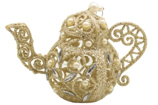 Figurka zawieszka bombka choinkowa Leila 10cm