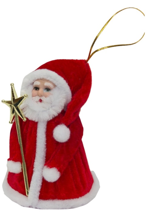 Figurka zawieszka świąteczna Mikołaj 17cm