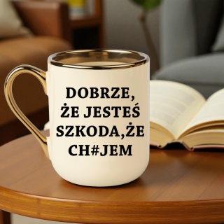 Kubek PREMIUM oryginalny śmieszny prezent dla KOLEGI CHŁOPAKA FACETA