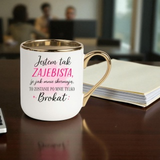 Kubek PREMIUM oryginalny śmieszny prezent dla PRZYJACIÓŁKI KOLEŻANKI