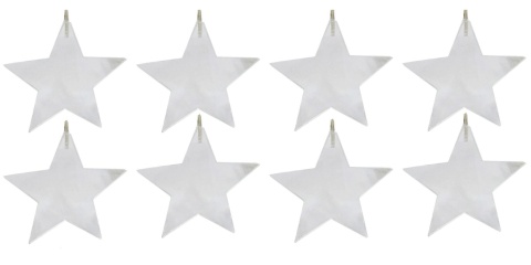 Kurtyna Gwiazdki LED Lampki Świąteczne Dekoracyjne 8L