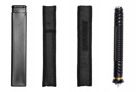 PAŁKA TELESKOPOWA BSH ADVENTURE METALOWA ROZKŁADANA ETUI ZBIJAK 655mm