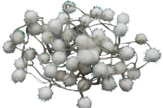 Sznur świetlny PUCHACZ lampki 50 LED na baterie