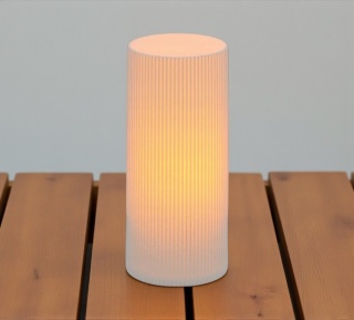 Wkład LED na Grób Biały z Ruchomym Płomieniem Cortina Żywy Płomień Tłoczony