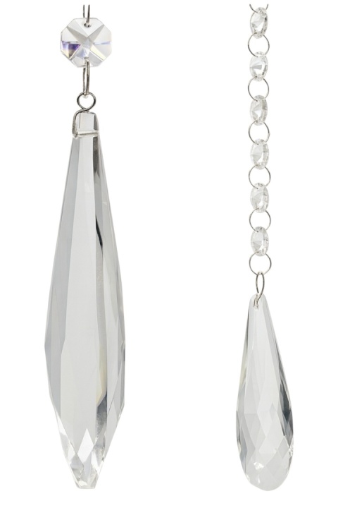 Zawieszka akrylowa ŁEZKA ozdoba wisząca 34cm